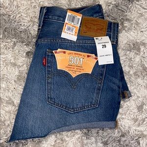 BRAND NEW levi’s 501 vintage shorts